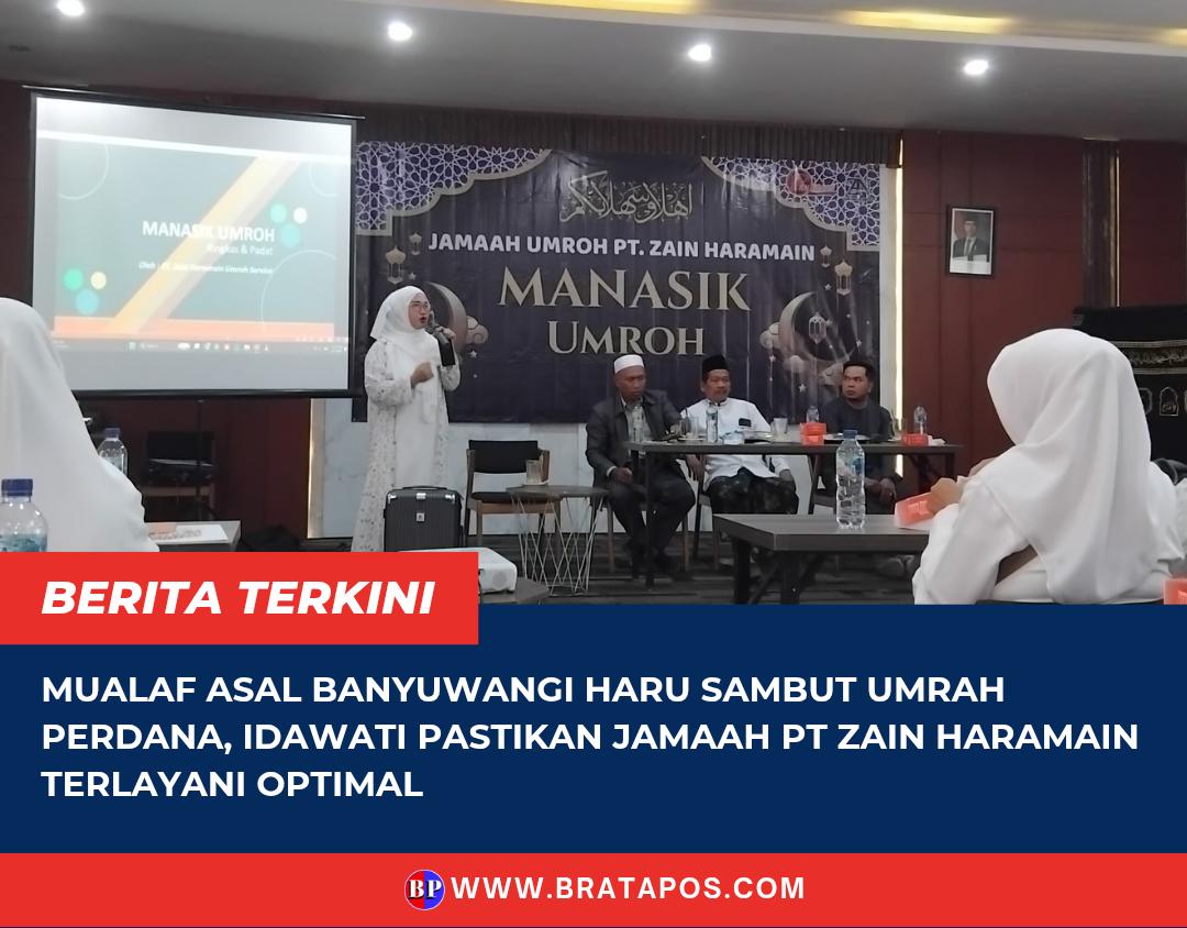 Mualaf Asal Banyuwangi Haru Sambut Umrah Perdana, Idawati Pastikan Jamaah PT Zain Haramain Terlayani Optimal