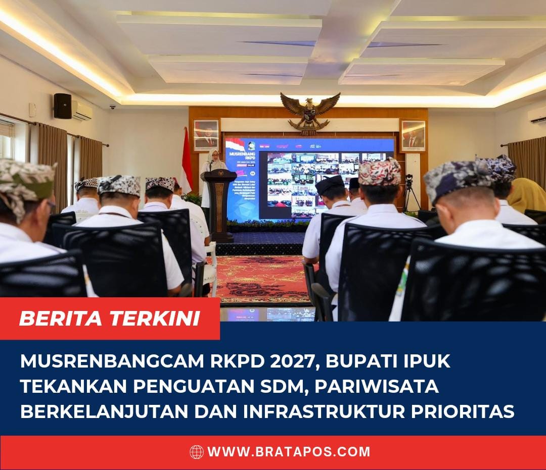 Musrenbangcam RKPD 2027, Bupati Ipuk Tekankan Penguatan SDM, Pariwisata Berkelanjutan dan Infrastruktur Prioritas