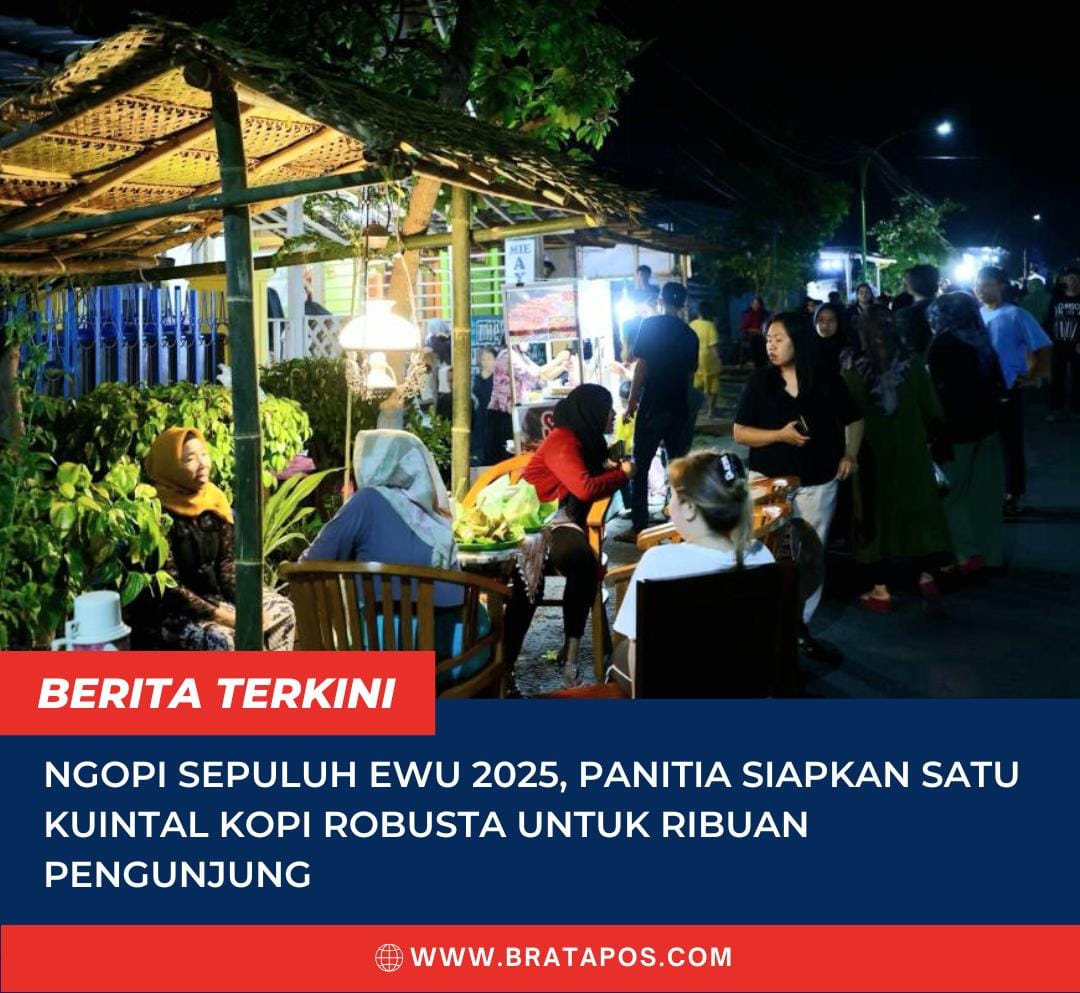 Ngopi Sepuluh Ewu 2025, Panitia Siapkan Satu Kuintal Kopi Robusta untuk Ribuan Pengunjung