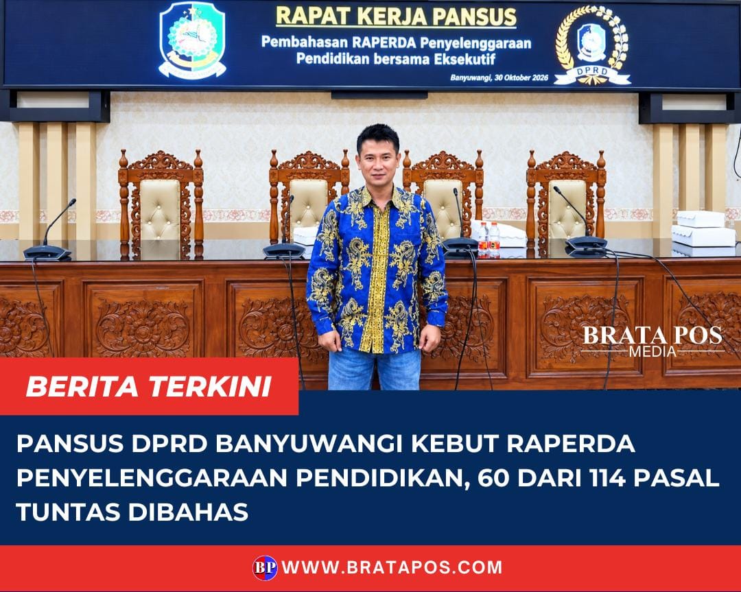 Pansus DPRD Banyuwangi Kebut Raperda Penyelenggaraan Pendidikan, 60 dari 114 Pasal Tuntas Dibahas