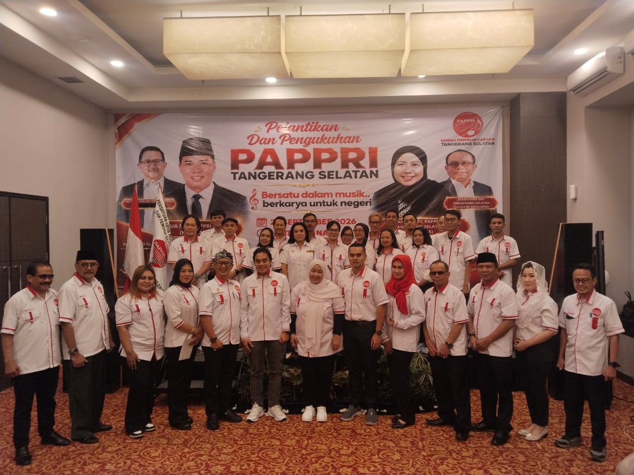 PAPPRI Tangsel Periode 2026-2031 Resmi Di Lantik