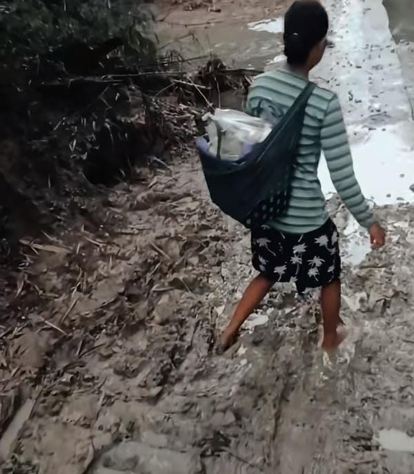 Parah...!!Tak Pernah Ada Perbaikan Jalan, Warga  Dusun Koripan Desa Napis  Merana