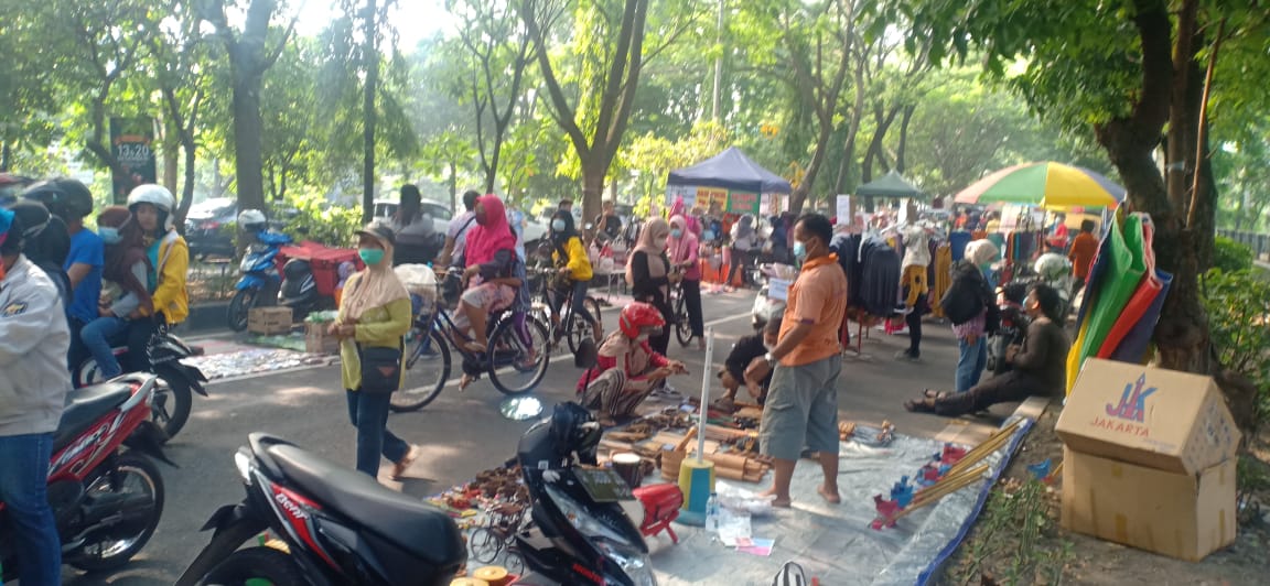 PEDALINDO, Nadi Penggerak Ekonomi Kerakyatan di CFD Jl. Ponti Sidoarjo