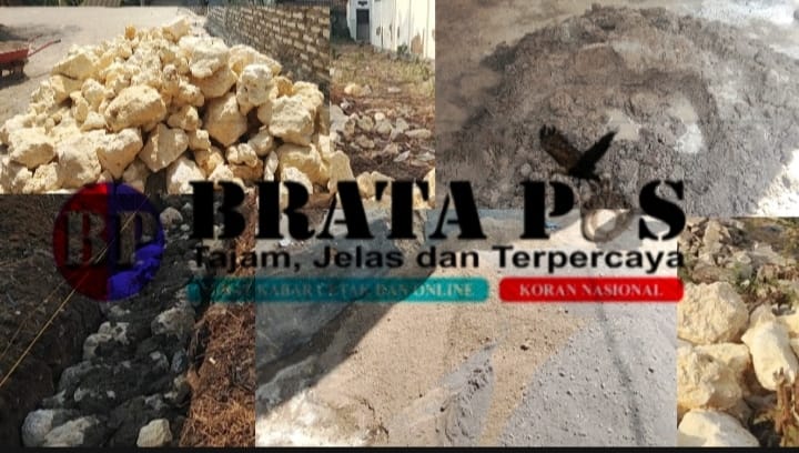 Pekerjaan Pagar Sekolah SDN Aengsareh 3  Tanpa Papan Informasi ,Terindikasi Sarat Tindak Korupsi