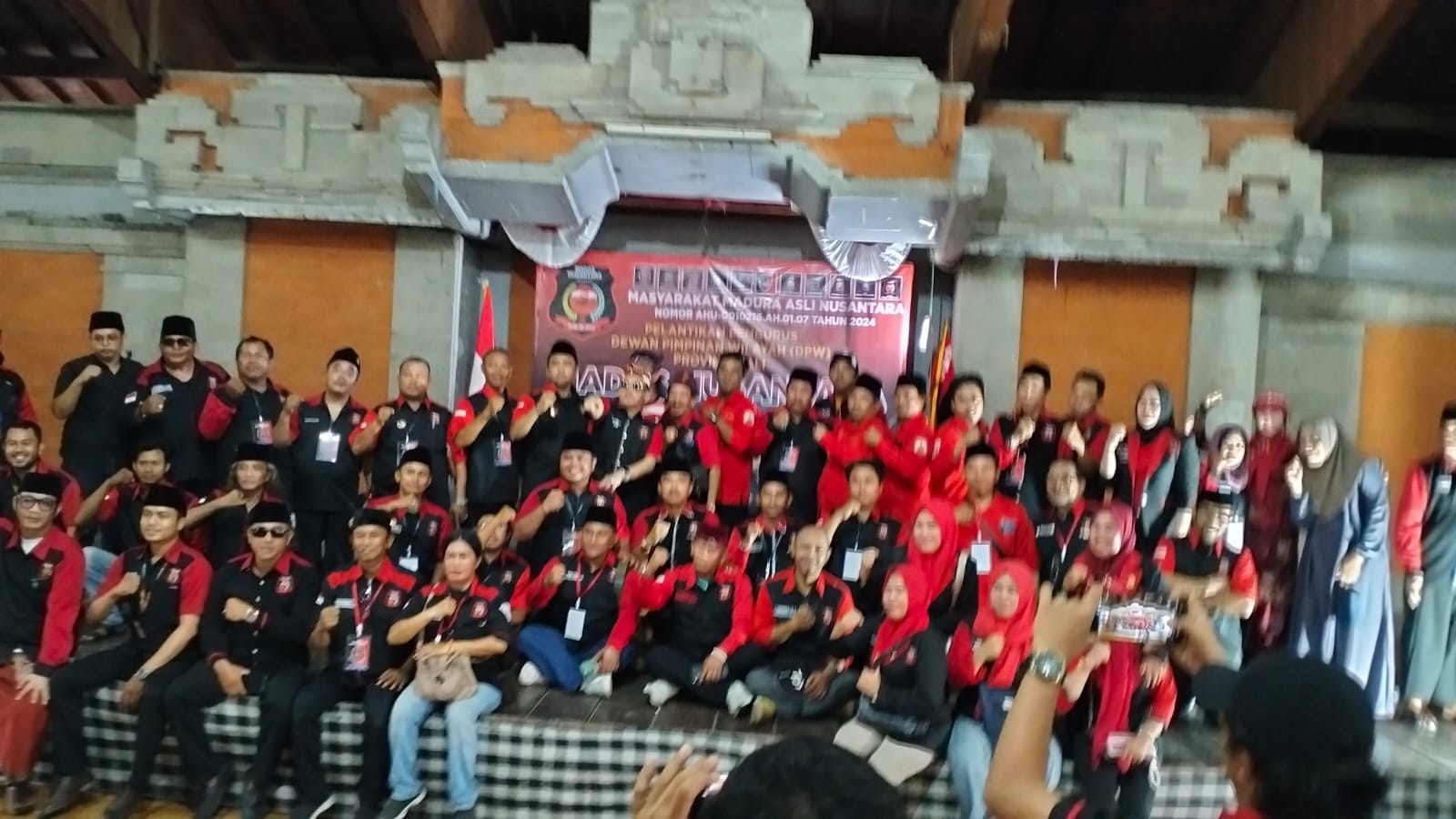 Pelantikan DPW Madas Nusantara Bali Berlangsung Khidmat dan Aman