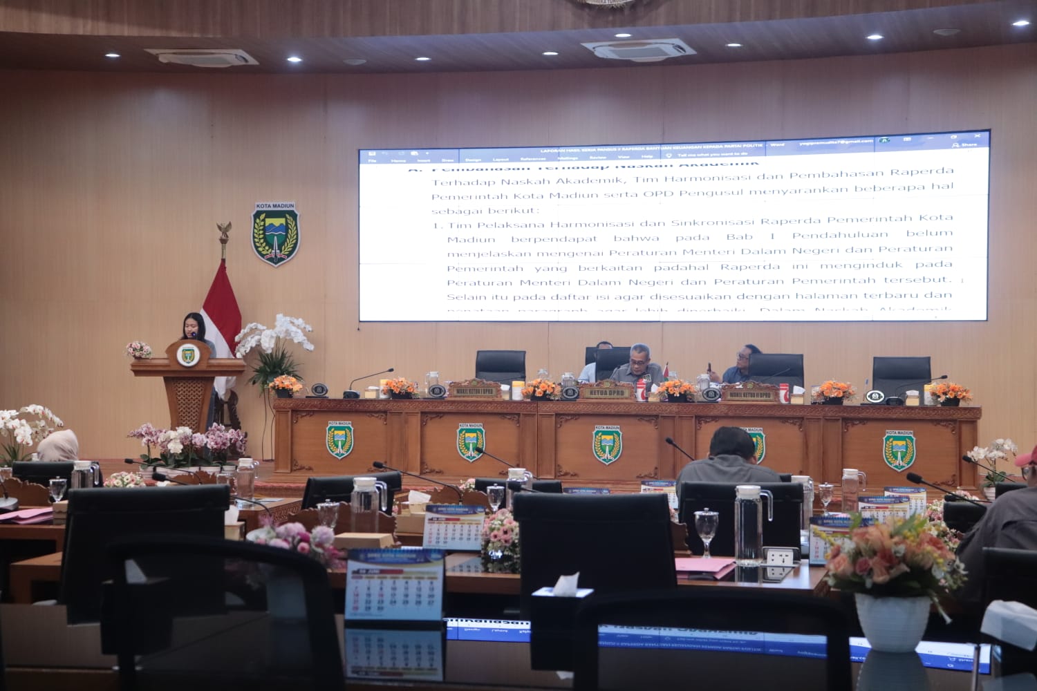 Pembahasan Tiga Raperda Tuntas, DPRD Kota Madiun Tunggu Rekomendasi Provinsi