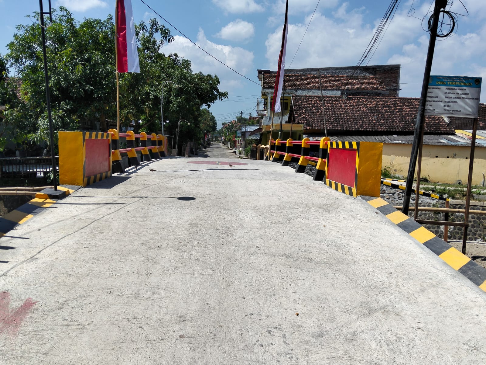 Pembangunan Jembatan di Dusun Glonggong, Wungu Madiun Dorong Akses Ekonomi Warga