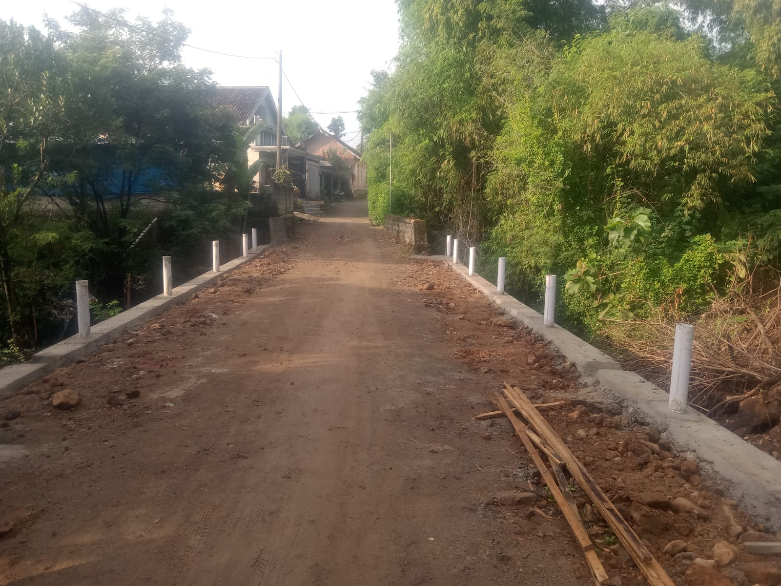 Pemerintah Desa Majasem Realisasikan Dana Desa T.A. 2025 Untuk Pembangunan Talud Di Dusun Jatisari