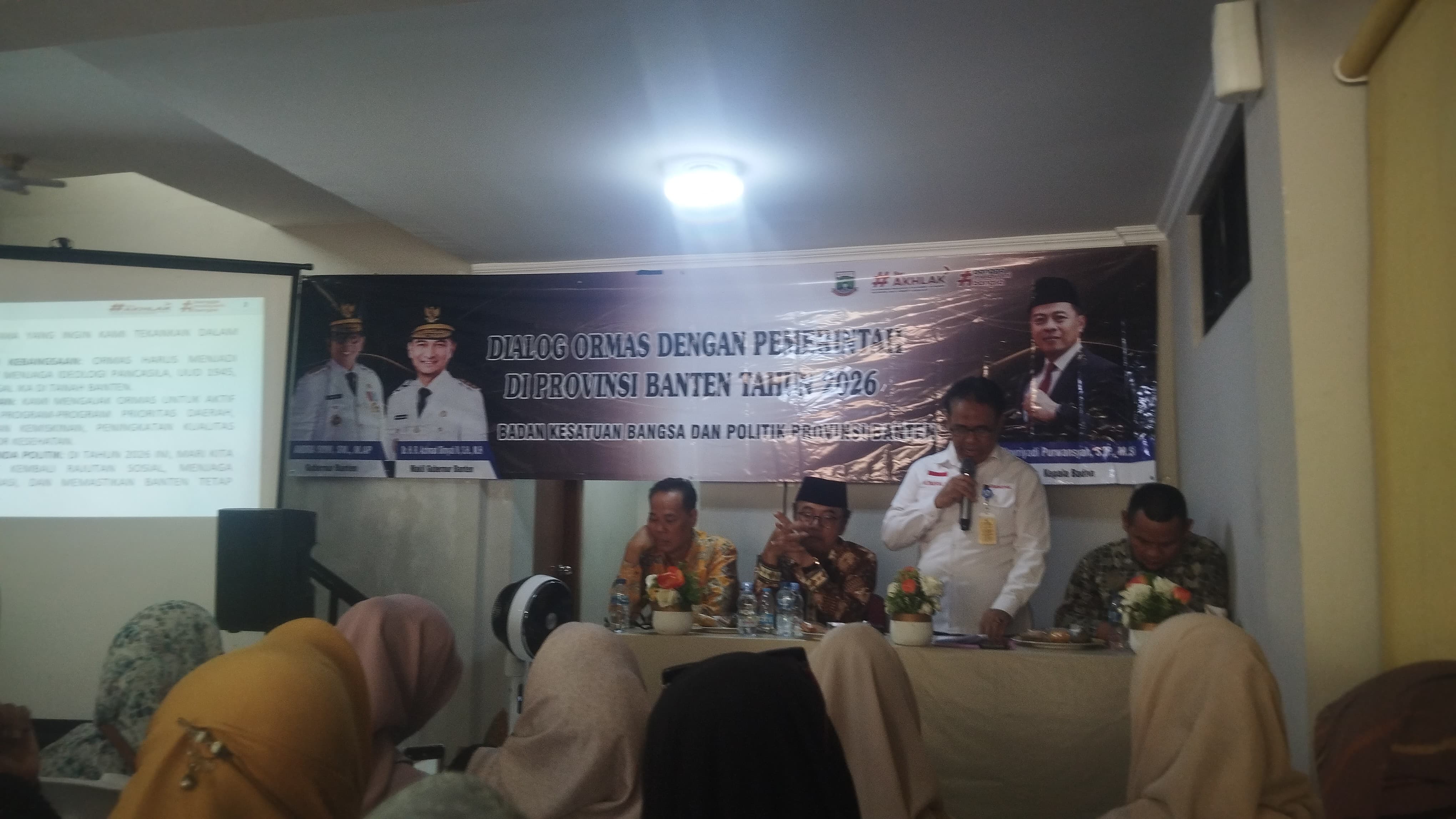 Pemprov Banten Perkuat Dialog Dengan Ormas.