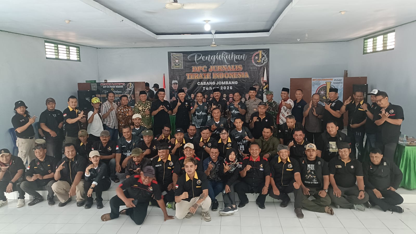 Pengukuhan DPC Jurnalis Terate Indonesia Cabang Jombang Perkuat Sinergi Organisasi dan Profesionalisme Insan Pers