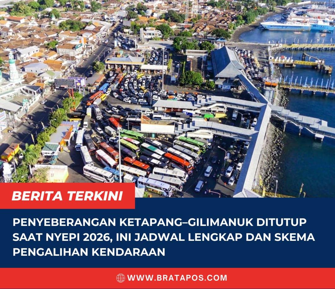 Penyeberangan Ketapang–Gilimanuk Ditutup Saat Nyepi 2026, Ini Jadwal Lengkap dan Skema Pengalihan Kendaraan