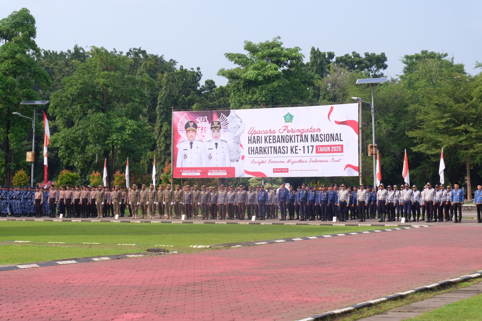 Peringati Harkitnas, Wakil Bupati Sidoarjo Mimik Idayana Ajak Bangkit Bersama Wujudkan Indonesia Kuat