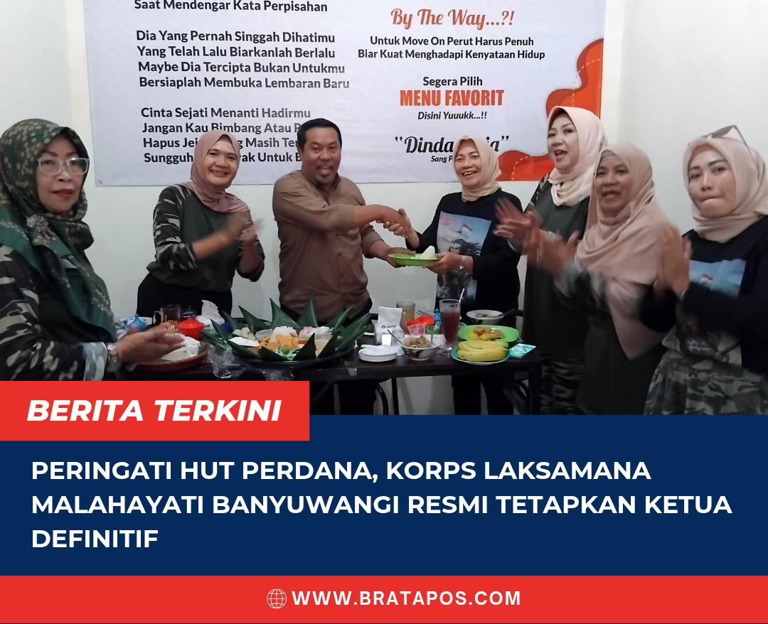 Peringati HUT Perdana, Korps Laksamana Malahayati Banyuwangi Resmi Tetapkan Ketua Definitif