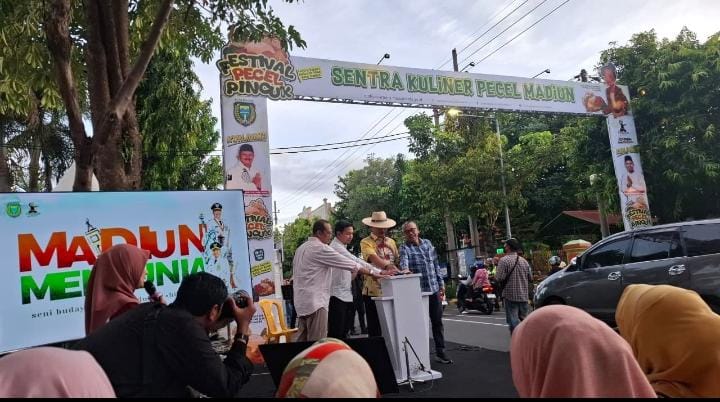 Perkuat Identitas Kota Pecel, Sentra Pecel di Kota Madiun Resmi Dibuka,