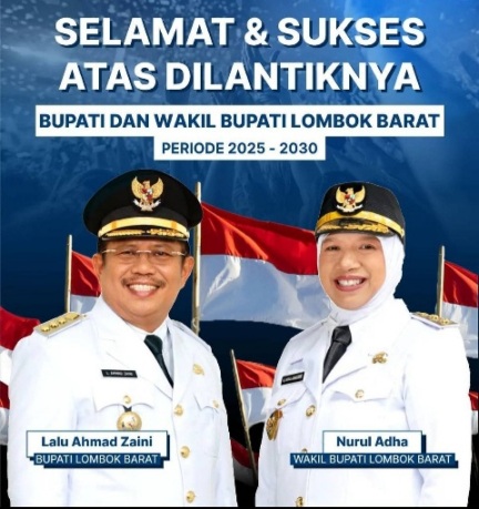 PERSADIN NTB Beri Ucapan Selamat Kepada Bupati & Wakil Bupati Lombok Barat, Serta Kepala Daerah NTB Yang Baru Dilantik Priode 2025-2030