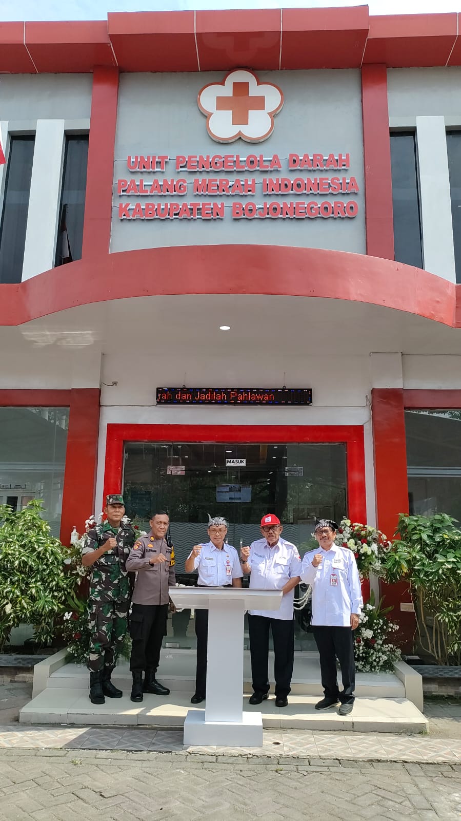 PMI Bojonegoro Resmikan Gedung Baru dan Peringati Hari Donor Darah Sedunia 2025