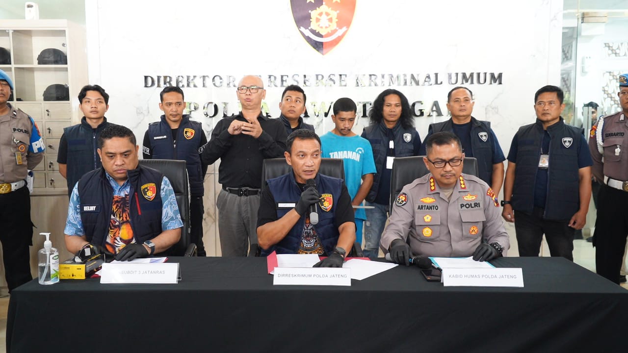Polda Jateng Bongkar Jaringan Premanisme Berkedok Wartawan, Dirreskrimum : Kami Telusuri 175 Anggotanya.