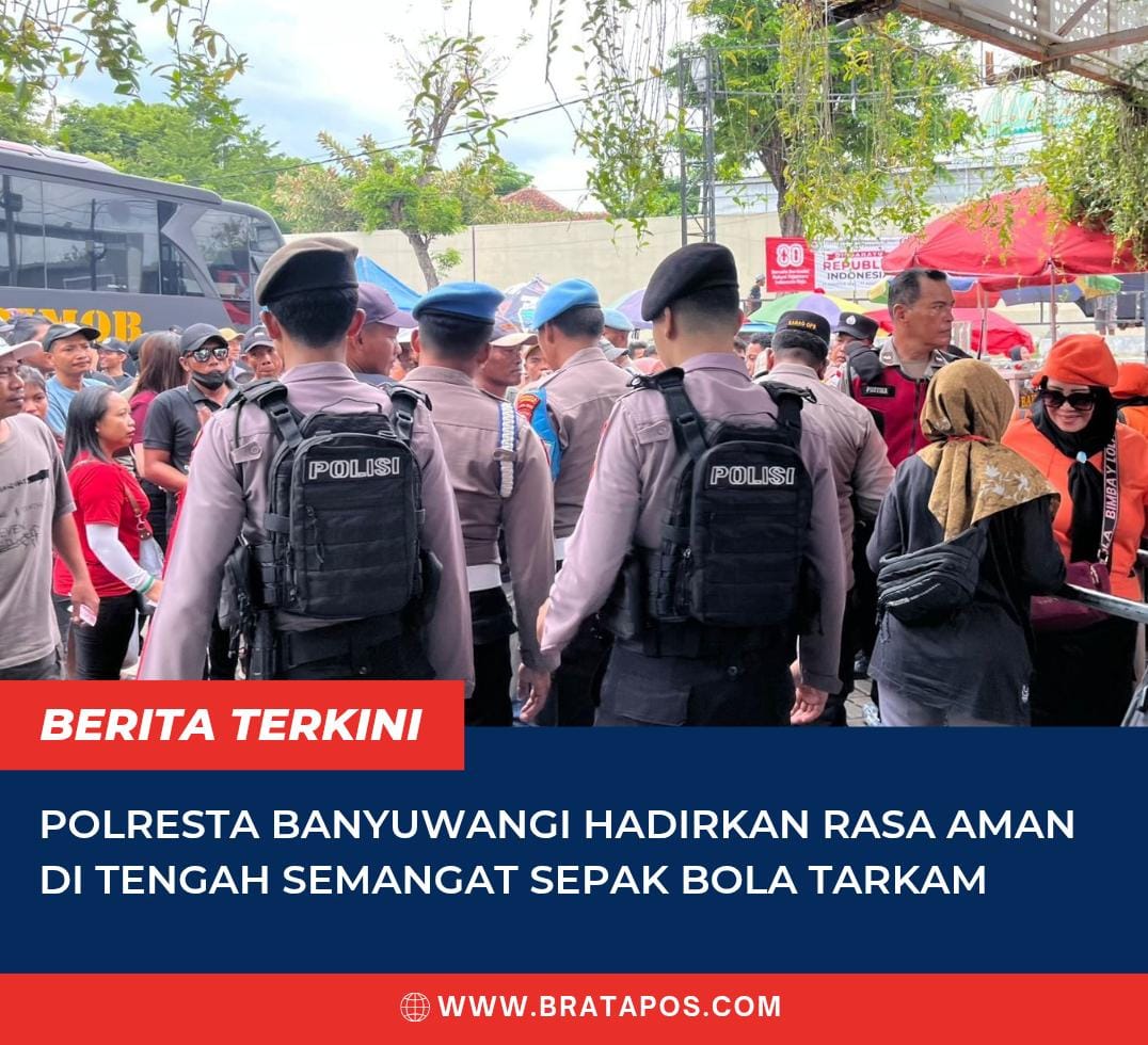Polresta Banyuwangi Hadirkan Rasa Aman di Tengah Semangat Sepak Bola Tarkam