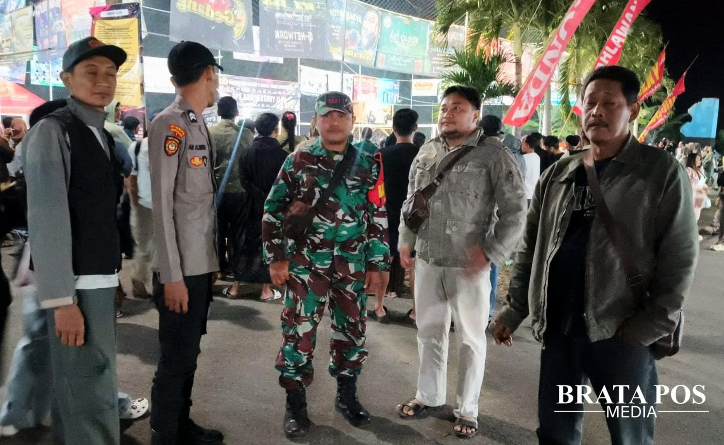 Polsek Tempursari Amankan Turnamen Bola Voli di Pundungsari, Kapolsek Ajak Warga Junjung Sportivitas