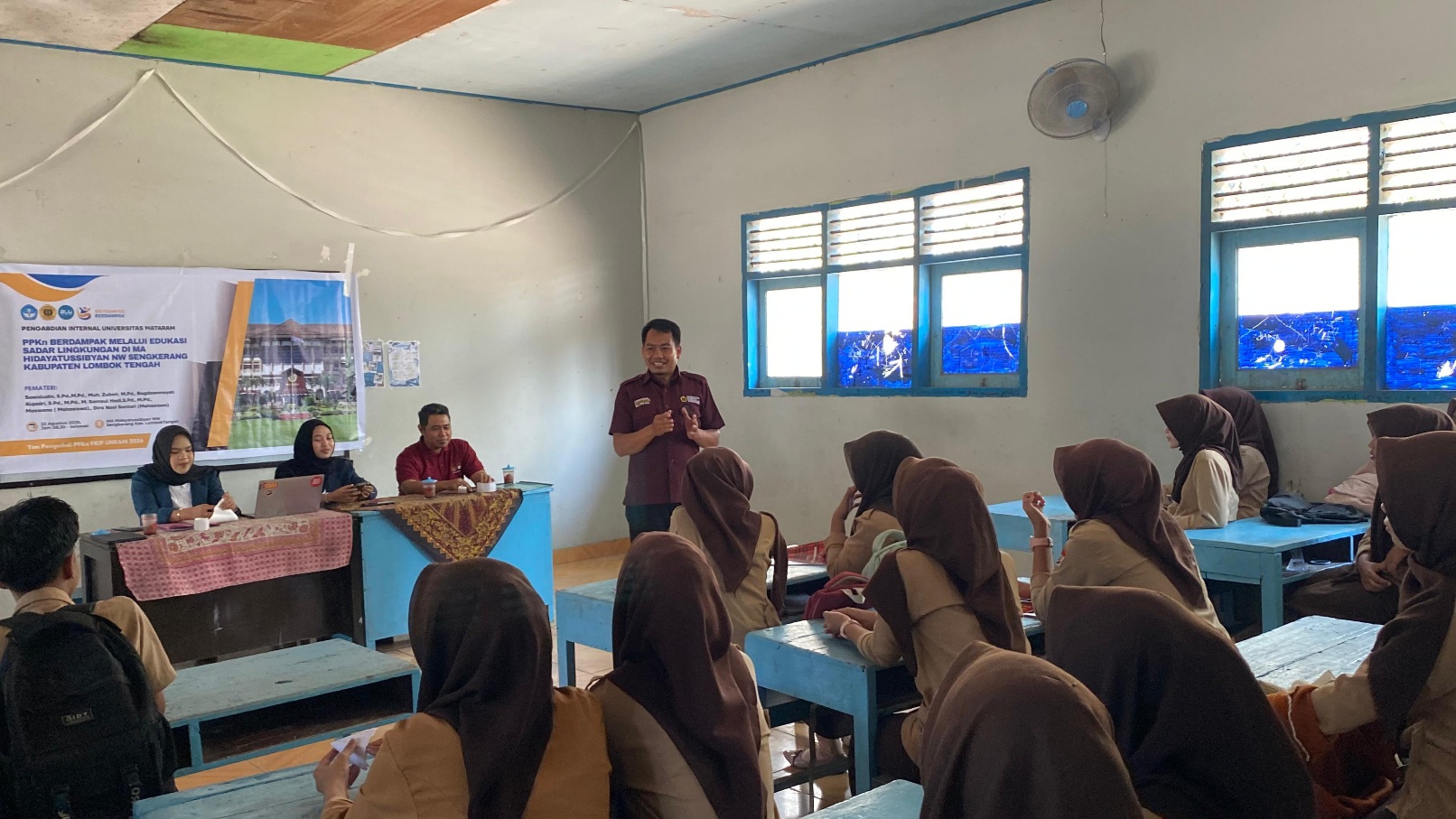PPKn Berdampak, Dosen Unram Dorong Siswa Madrasah Jadikan Peduli Lingkungan sebagai Sikap Warga Negara