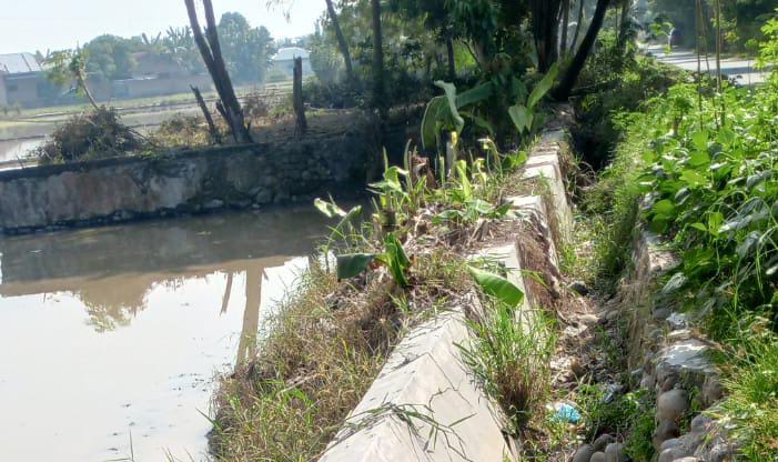 Proyek Drainase Rp129 Juta di Desa Tanjung Mulia Rusak Parah, Padahal Baru Rampung April Lalu