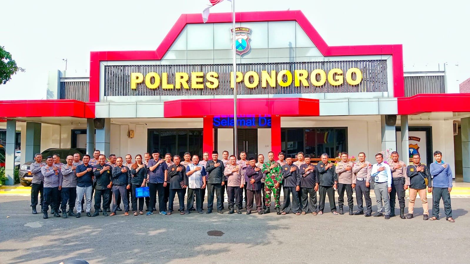 PSHW-TM Ponorogo Gelar Rakor Pengamanan Suran Agung 2026 Bersama Polres dan Kodim