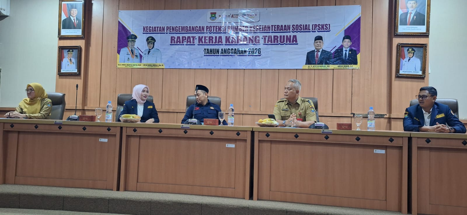 Rapat Kerja Karang Taruna Selaraskan Dengan Rasa Setia Kawan