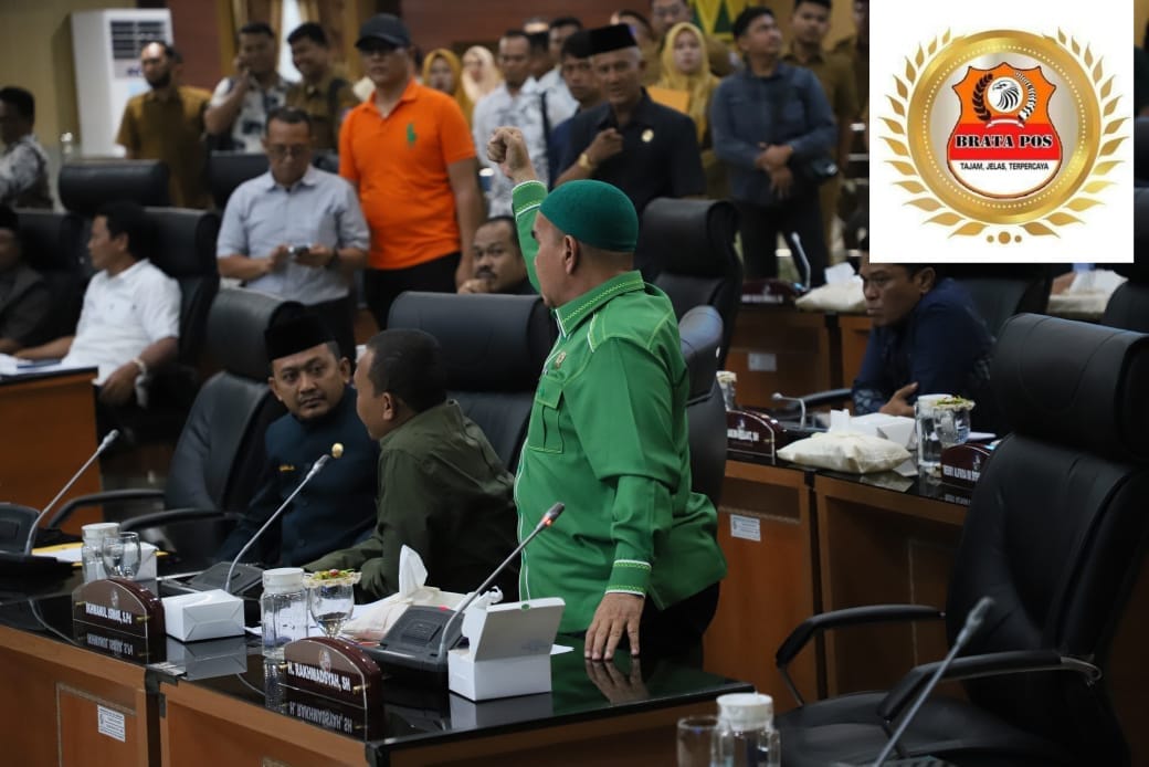 Rapat Paripurna DPRD Deli serdang Ricuh, Pimpinan Dewan Dinilai Tidak Pro-Rakyat