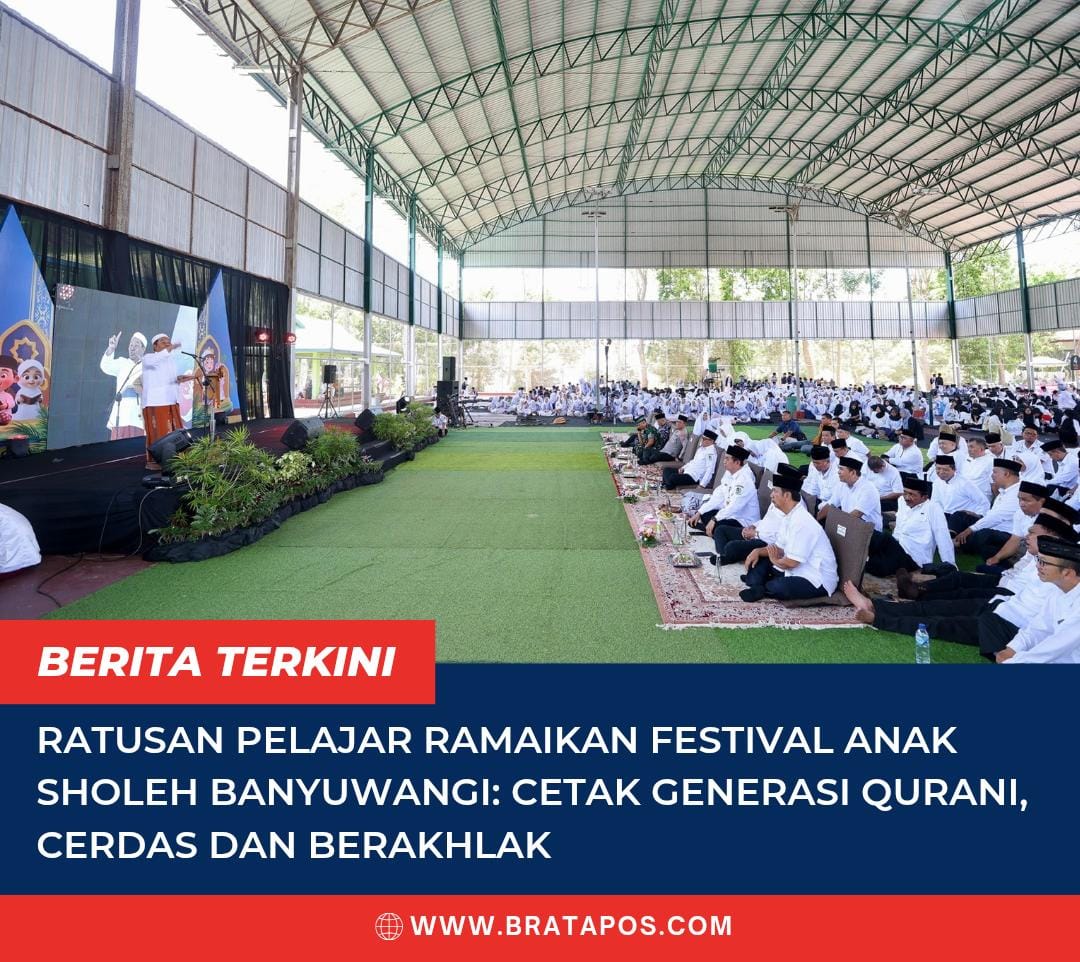 Ratusan Pelajar Ramaikan Festival Anak Sholeh Banyuwangi: Cetak Generasi Qurani, Cerdas dan Berakhlak