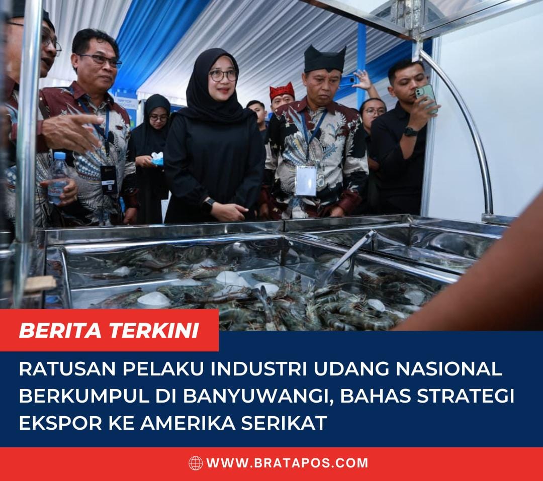 Ratusan Pelaku Industri Udang Nasional Berkumpul di Banyuwangi, Bahas Strategi Ekspor ke Amerika Serikat