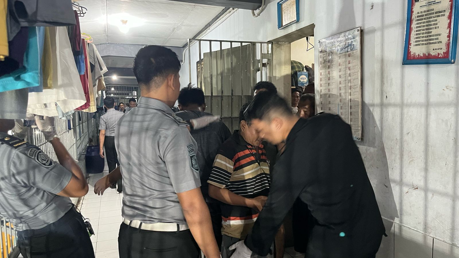 Razia Mendadak di Blok Hunian Lapas Sidoarjo, Komitmen Tegas Bebas dari Halinar