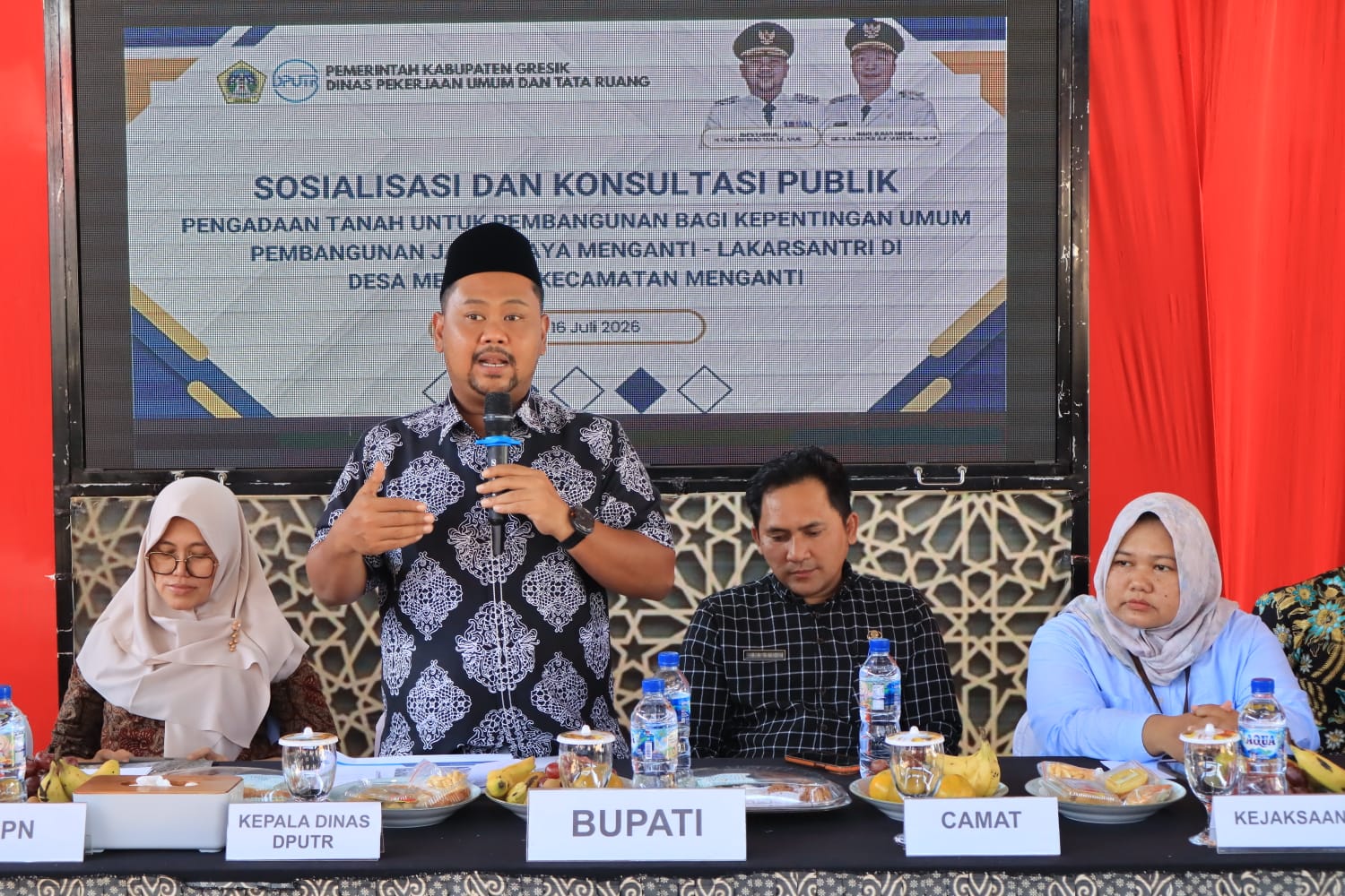 Rencana Pembangunan Pelebaran Jalan Menganti-Lakarsantri Tahap II Segera Dimulai, Kadis DPUTR Gresik Dhiannita Tri Astuti: Proses Pengadaan Tanah Mengedepankan Prinsip Musyawarah