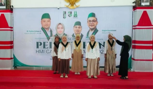 Resepsi Pelantikan HMI Cabang Sampang Periode 2025-2026, Homsah Resmi Dilantik Sebagai Ketua Umum KOHATI