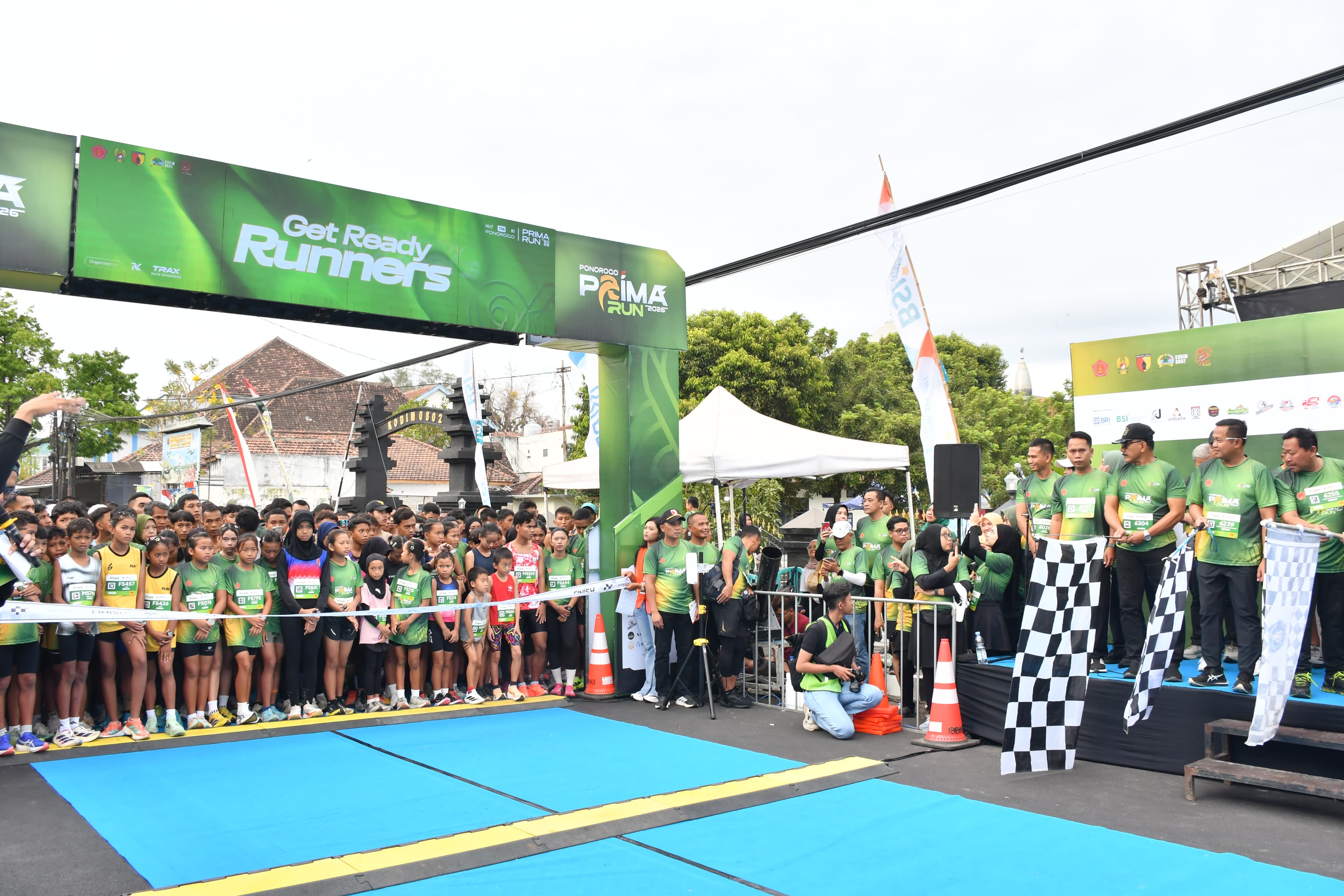 Ribuan Pelari Padati Ponorogo Prima Run 2026 Rayakan HUT ke-81 TNI