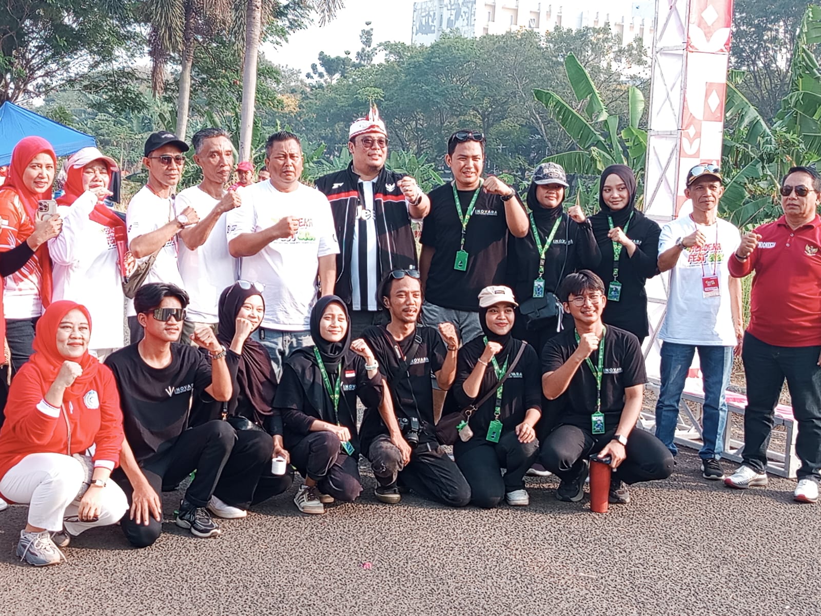 Ribuan Warga Padati Jalan Sehat HUT RI ke-81 di Desa Curug Sangereng