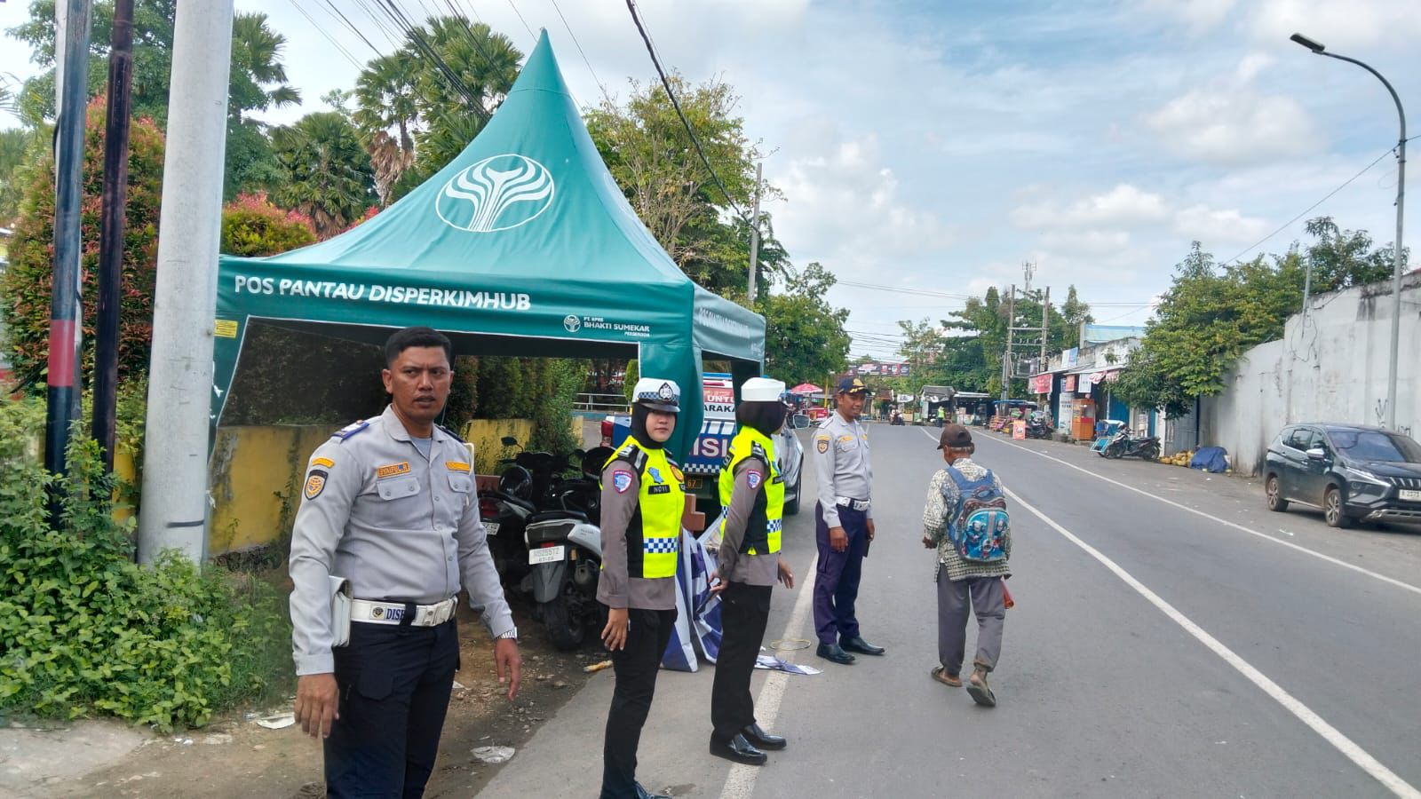 Satlantas Polres Sumenep Gelar “Polantas Menyapa”, Edukasi Pentingnya Tertib Berlalu Lintas