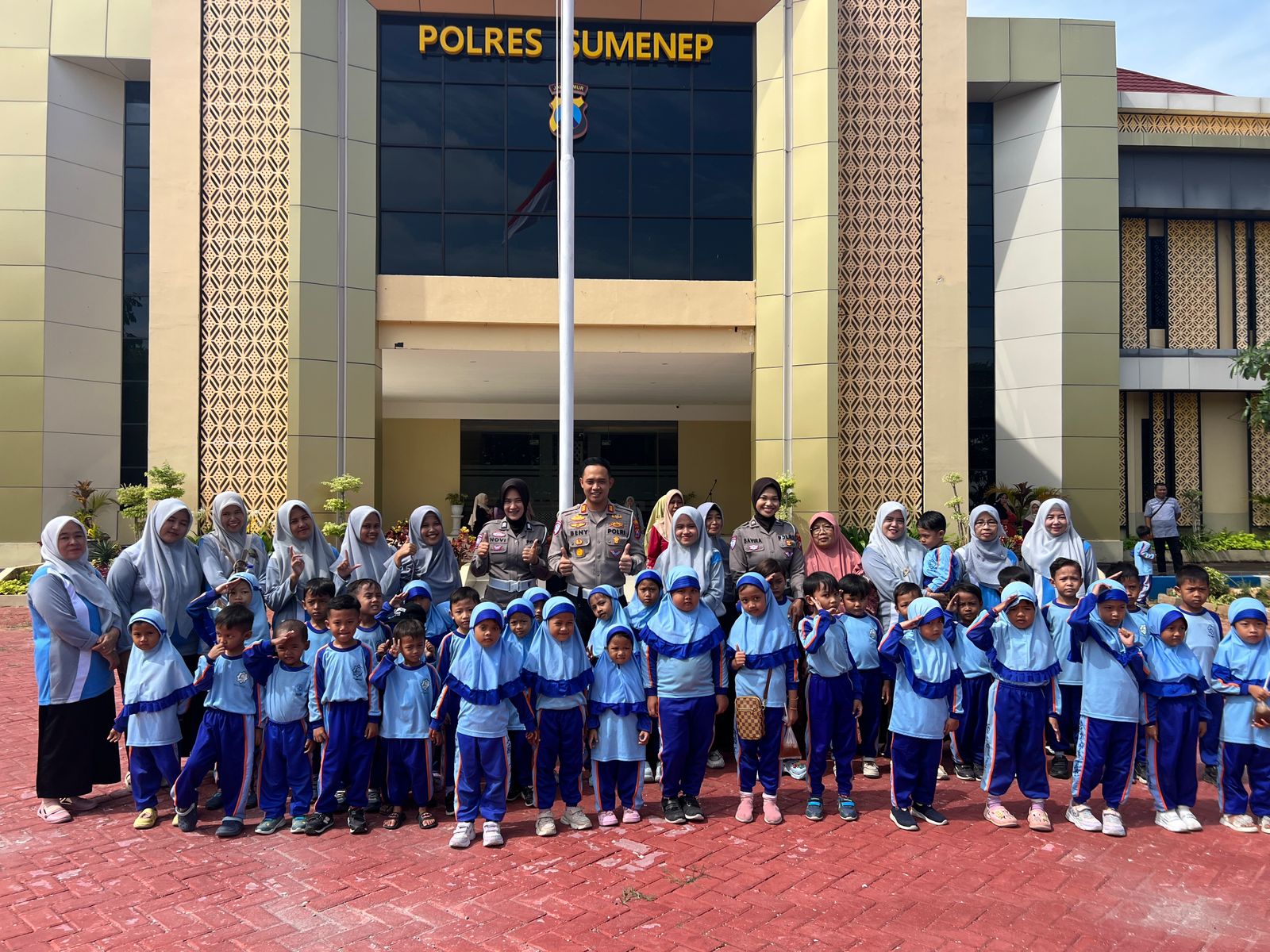 Satlantas Polres Sumenep Gelar Polisi Sahabat Anak, Tanamkan Kesadaran Tertib Lalu Lintas Sejak Dini