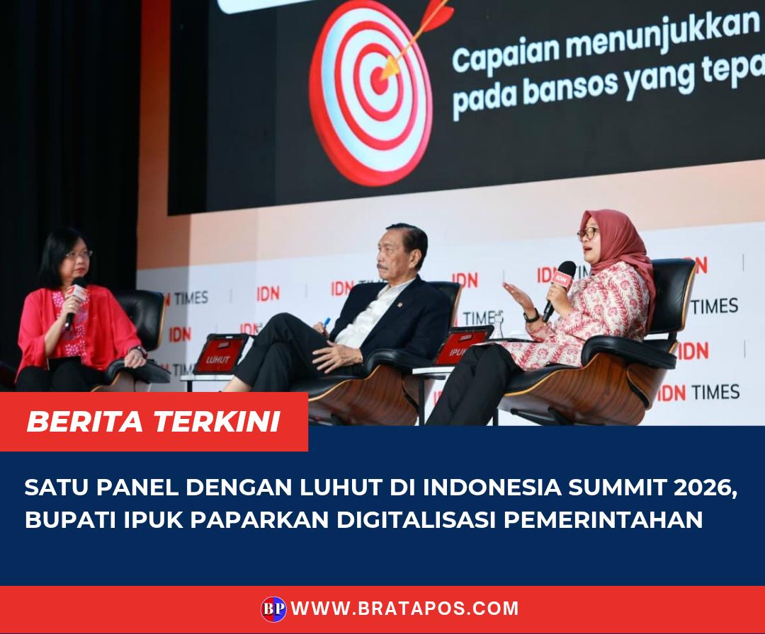 Satu Panel dengan Luhut di Indonesia Summit 2026, Bupati Ipuk Paparkan Digitalisasi Pemerintahan