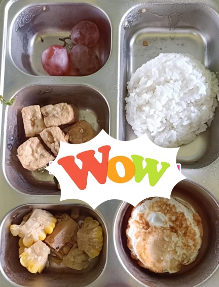 SDN 3 Pancor Lombok Timur Dapat Makanan Diluar Batas Kenikmatan Alias Basi
