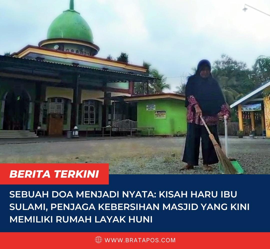 Sebuah Doa Menjadi Nyata: Kisah Haru Ibu Sulami, Penjaga Kebersihan Masjid yang Kini Memiliki Rumah Layak Huni