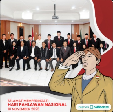 SEGENAP JAJARAN PENGURUS DPW & DPD PERSADIN NTB MENGUCAPKAN SELAMAT HARI PAHLAWAN
