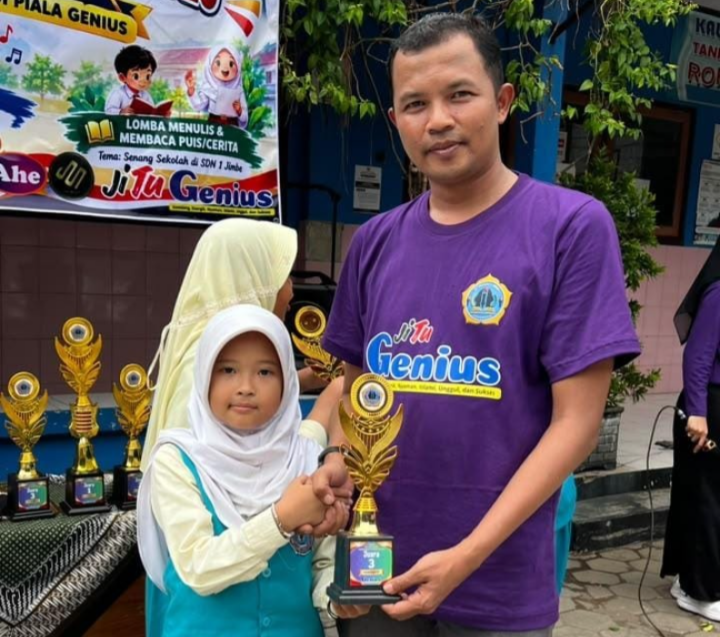 Semarak Sumpah Pemuda di SDN 1 Jimbe: Tumbuhkan Karakter dan Cinta Tanah Air Lewat Piala GENIUS