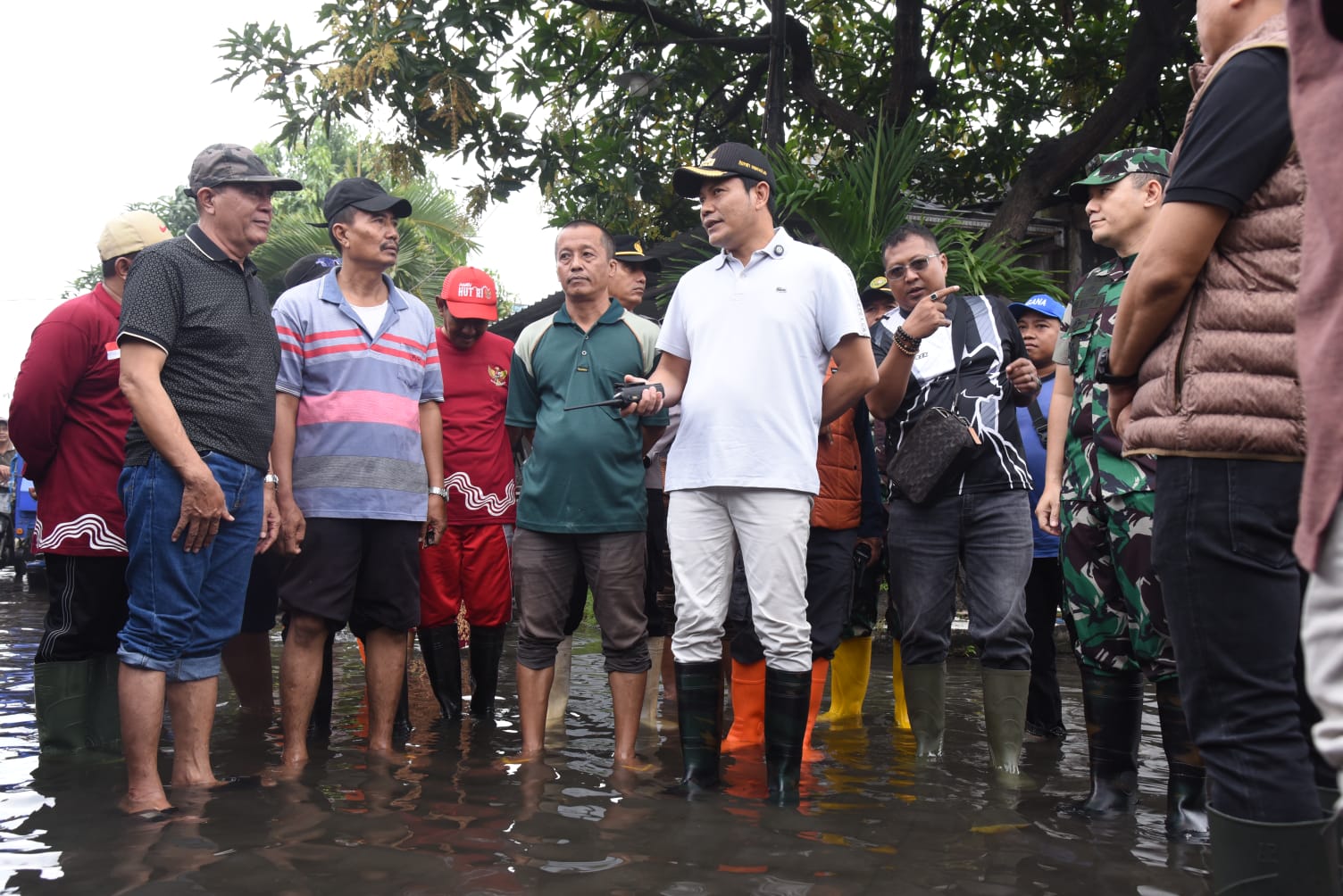 Sidak Banjir, Bupati Subandi Siapkan Pompa dan Bangun Kisdam