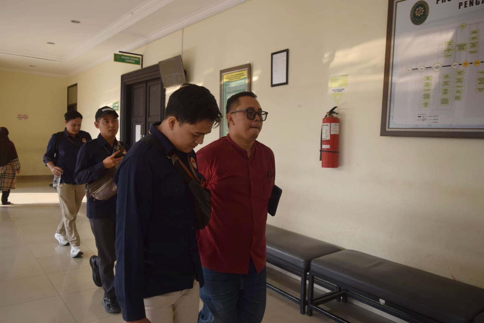 Sidang Korupsi Maidi Ungkap Pengakuan Saksi Kelola Dana Rp7 Miliar, Hadir dengan Pengawalan LPSK