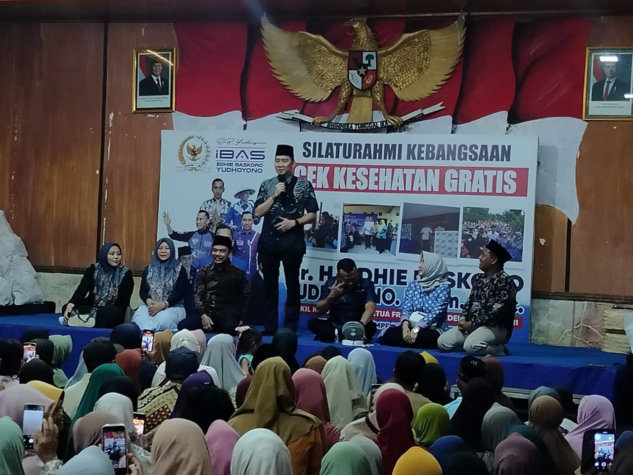 Silaturahmi Kebangsaan : Ibas Pastikan Program Cek Kesehatan Gratis Di Ponorogo Berjalan
