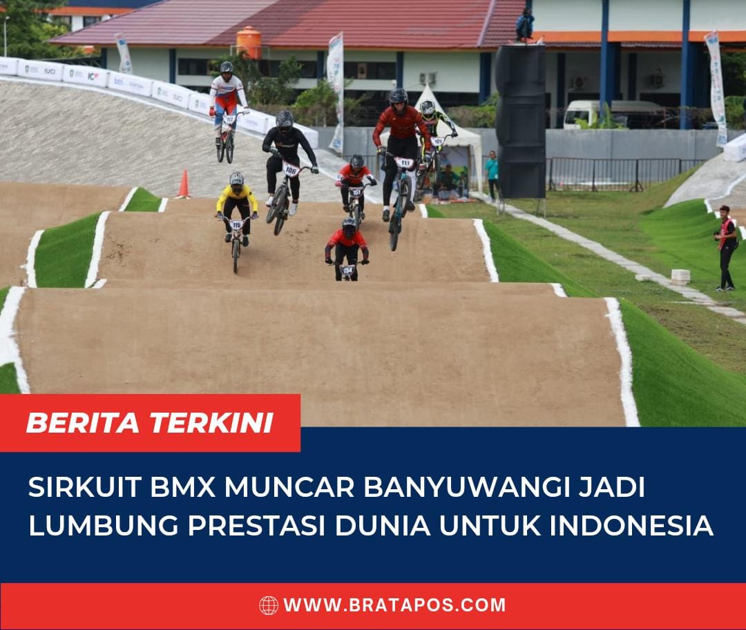 Sirkuit BMX Muncar Banyuwangi Jadi Lumbung Prestasi Dunia Untuk Indonesia