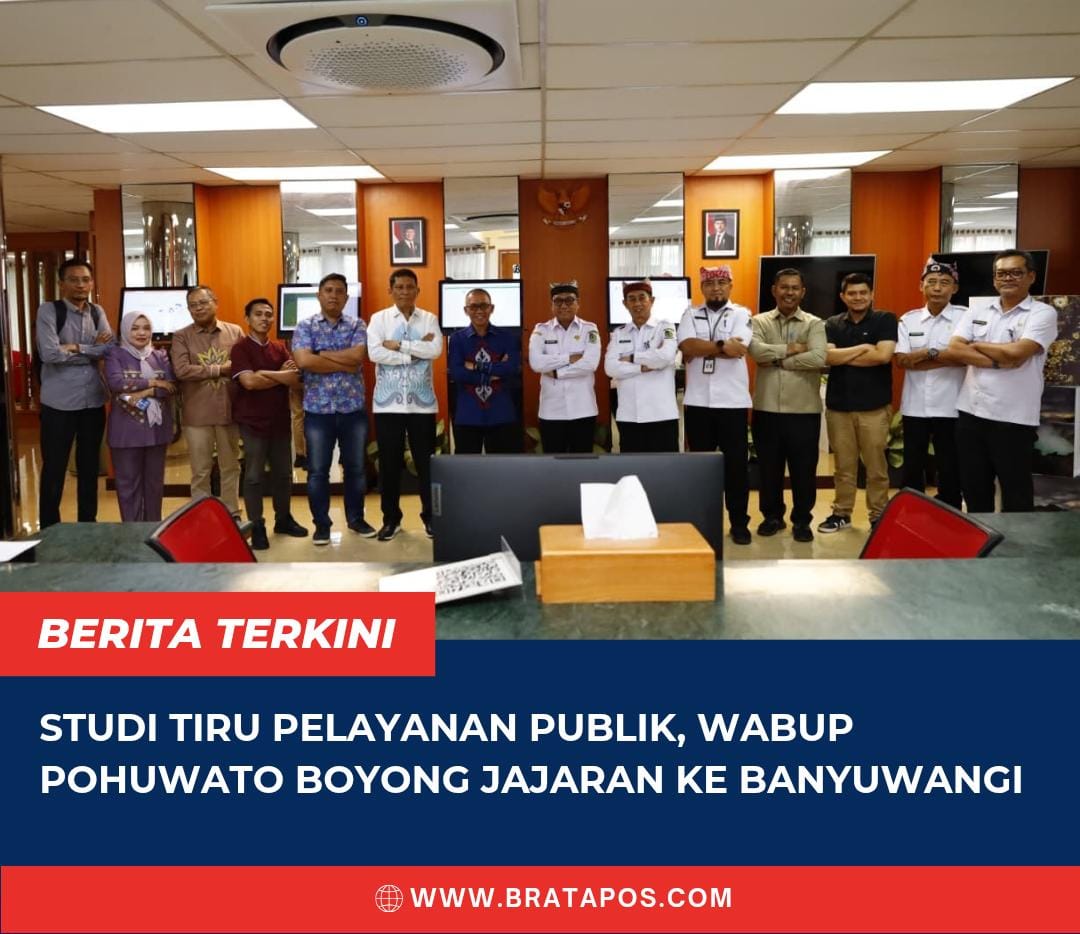 Studi Tiru Pelayanan Publik, Wabup Pohuwato Boyong Jajaran ke Banyuwangi