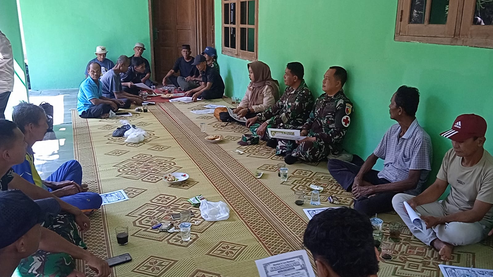 Tingkatkan Ketrampilan Petani Guna Perkuat Perekonomian, TMMD 129 Bulu Lor Gelar Penyuluhan Ketahanan Pangan