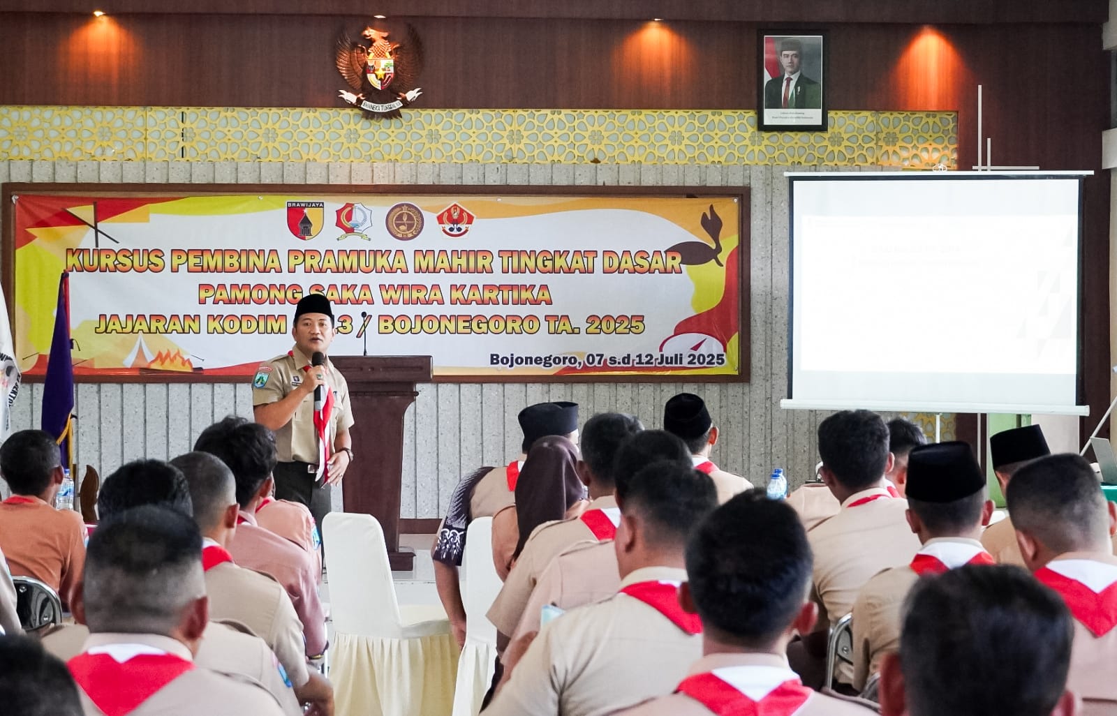 Tingkatkan Kualitas Pembina Pramuka, Kodim Bojonegoro Gelar KMD Pamong Saka Wira Kartika