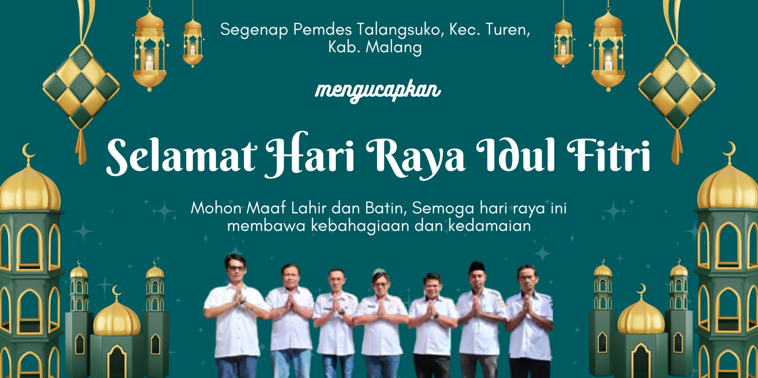 Ucapan Pemdes Talangsuko, Kecamatan Turen, Kabupaten Malang